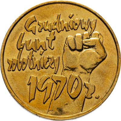купить Польша 2 злотых 2000 "30 лет со дня декабрьских событий 1970 года"
