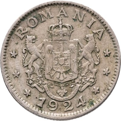 купить Румыния 1 лей (leu) 1924