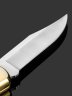 Купить Складной нож Buck Model 110 Folding Hunter (BU110BRS-B), сталь 420HC, кожаный чехол
