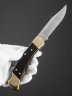 Купить Складной нож Buck Model 110 Folding Hunter (BU110BRS-B), сталь 420HC, кожаный чехол