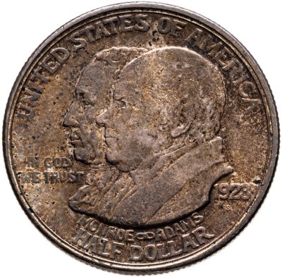купить США 50 центов (1/2 доллара, half dollar) 1923 "100 лет Доктрине Монро"