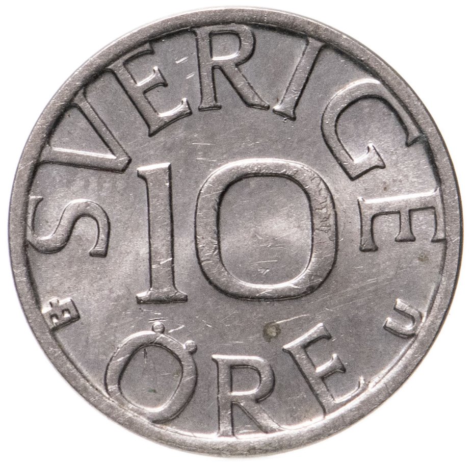 купить Швеция 10 эре (ore) 1984