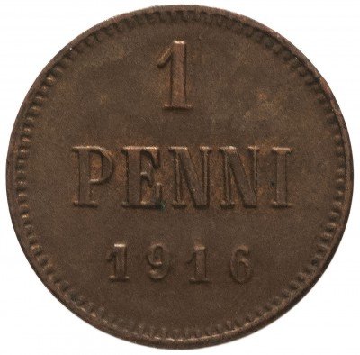 Купить Для Финляндии 1 пенни 1916