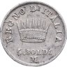 Купить Королевство Италия 5 сольди 1812 М Наполеон I Бонапарт