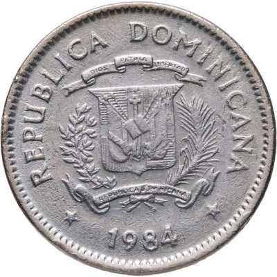 купить Доминикана 10 сентаво (centavos) 1984