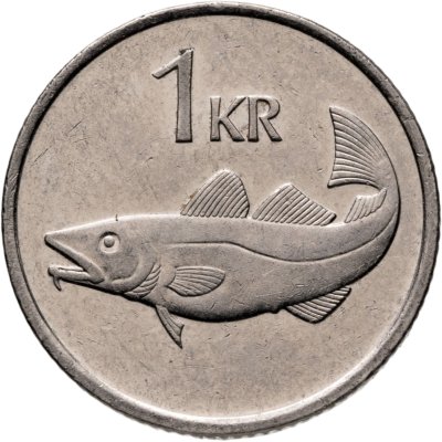 купить Исландия 1 крона 1999