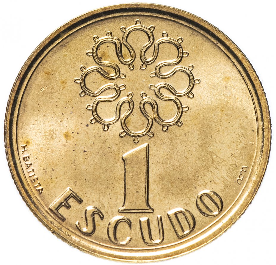 купить Португалия 1 эскудо (escudo) 2001