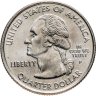 Купить США 1/4 доллара (квотер, 25 центов) 2000 P "Штат  Вирджиния" (Virginia), знак монетного двора "P" - Филадельфия