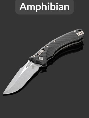 купить Складной нож Microtech Amphibian (137RL-10), сталь M390MK, рукоять G10