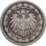 Купить Германия 20 пфеннигов (pfennig) 1890, знак монетного двора: "D" - Мюнхен