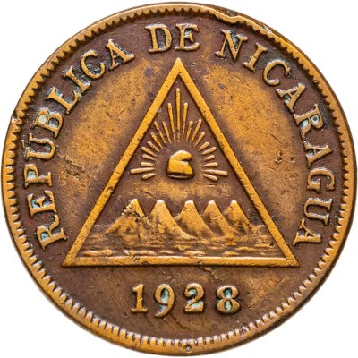 купить Никарагуа 1 сентаво (centavo) 1928