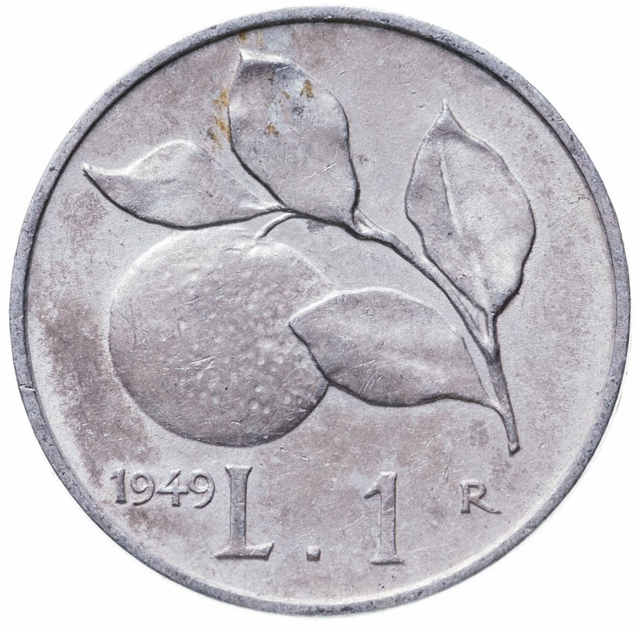 купить Италия 1 лира (lira) 1949