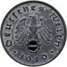 Купить Германия, Третий рейх 10 рейхспфеннигов (reichspfennig) 1940, знак монетного двора "А" - Берлин