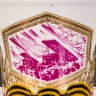Купить Бокал чайный "Победный залп" (40 лет победы), автор формы Э.М. Криммер, автор росписи И.Я. Вольман, фарфор, деколь, золочение, Ленинградский фарфоровый завод (ЛФЗ), фарфор, деколь, золочение, Ленинградский фарфоровый завод (ЛФЗ), СССР, 1970-1990 гг.