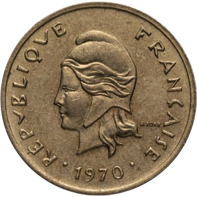 купить Новые Гебриды 1 франк (franc) 1970