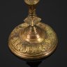 Купить Подсвечник на одну свечу, украшенный резным растительным декором, латунь, Западная Европа, 1900-1930 гг.