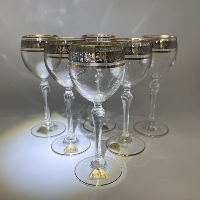 купить Набор бокалов "Lucia" на 6 персон, Rona, стекло, Словакия, 2010-2020 гг.