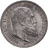 Купить Германская Империя, Вюртемберг 3 марки (mark) 1910 в слабе Монетник. ру MS60