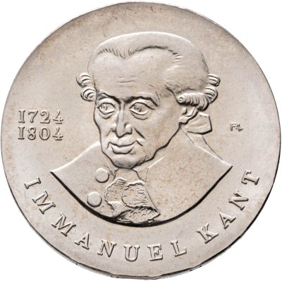 купить Германия (ГДР) 20 марок (mark) 1974 "250 лет со дня рождения Иммануила Канта"
