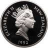 Купить Новая Зеландия 50 центов (cents) 1992, в слабе Монетник.ру PF68