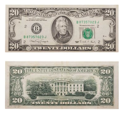 купить США 20 долларов 1990 год (Pick 487) B-Нью Йорк