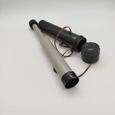 купить Подзорная труба "Турист 4" 10*30 в родном футляре, пластик, металл, стекло, кожа, Лыткаринский завод оптического стекла (ЛЗОС), СССР, 1970-1990 гг.