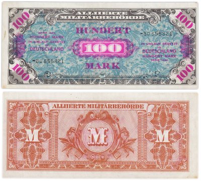 купить Германия 100 марок 1944