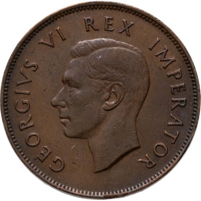 купить ЮАР 1 пенни (penny) 1946