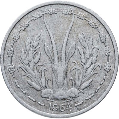 купить Западная Африка (BCEAO) 1 франк (franc) 1964