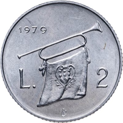купить Сан-Марино 2 лиры (lire) 1979 Институциональные органы государства