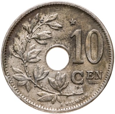 купить Бельгия 10 сантимов (centimes) 1930 Надпись на голландском - 'KONINGRIJK BELGIË'