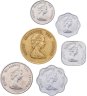 Купить Британские Карибские Территории (Восточные Карибы) полный годовой набор монет 1981 (6 штук)