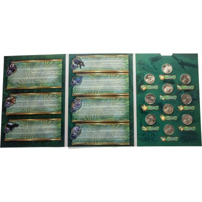 купить Перу Альбом 10 монет 1 соль 2017-2019 "Красная книга Перу"