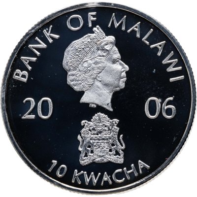 купить Малави 10 квач 2006 Игры XXIX летней Олимпиады Пекин-2008 - стрельба из лука