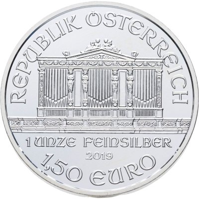 купить Австрия 1,5 евро (euro) 2019 Wiener Philharmoniker (Венская филармония)