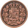 Купить Германия, Бавария 2 пфеннига 1860