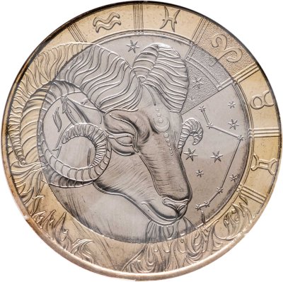 купить Франция 5 евро 2025 "Знаки зодиака - Овен"