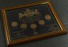 Купить Набор монет Великобритании 1 пенни 1837-1952 в подарочной рамке