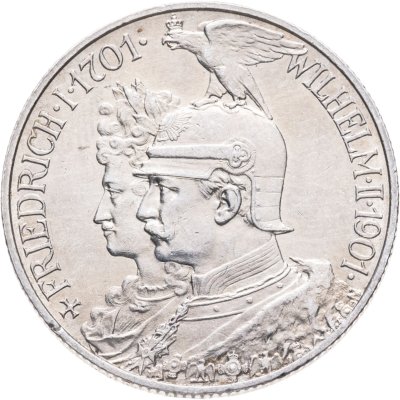 купить Германская Империя 2 марки (mark) 1901 "200 лет Пруссии"