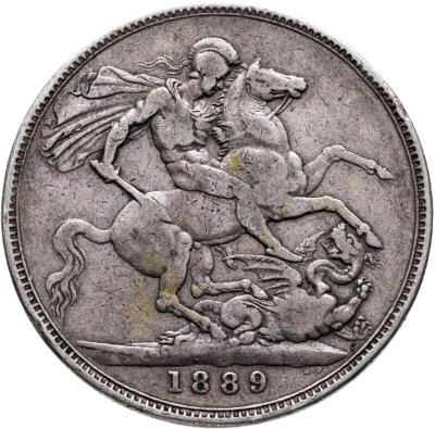 купить Великобритания 1 крона (crown) 1889 Королева Виктория