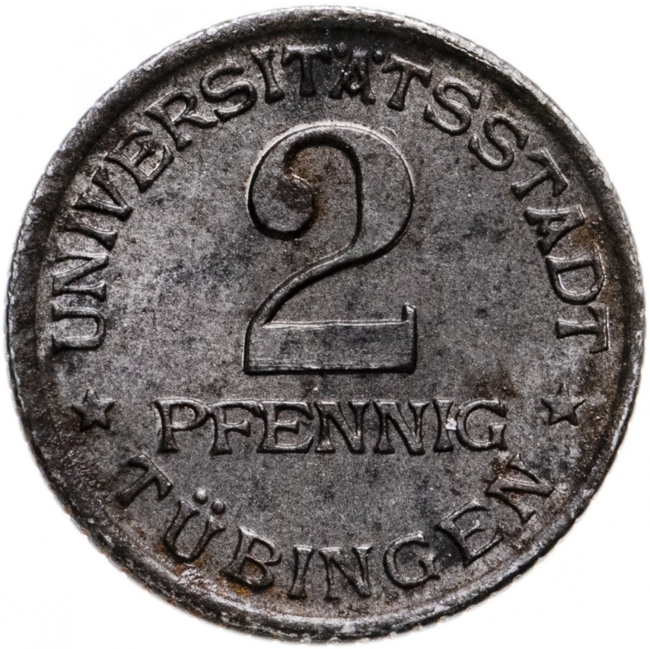 купить Германия (Тюбинген) нотгельд 2 пфеннига 1920