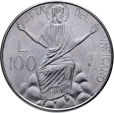 купить Ватикан 100 лир 1986