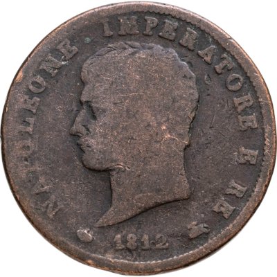 купить Королевство Италия 1 сольдо 1812 Наполеон Бонапарт