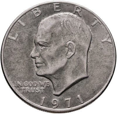 купить США 1 доллар (dollar) 1971 доллар Эйзенхауэра