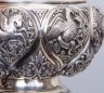 Купить Братина с чеканными медальонами, серебро 84 пробы, чеканка, золочение, фирма поставщика двора П. Овчинникова, Российская империя, 1896 г.