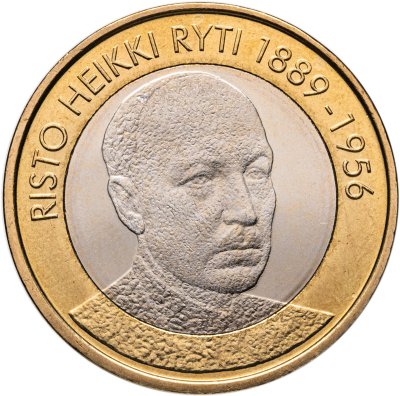 купить Финляндия 5 евро (euro) 2017 "Президенты Финляндии - Ристо Рюти (1940-1944)"