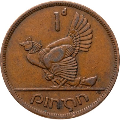 купить Ирландия 1 пенни (penny) 1942