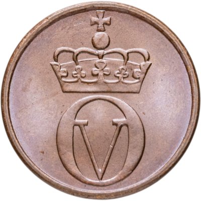 купить Норвегия 1 эре (ore) 1971