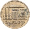 Купить Саар 20 франков (francs) 1954