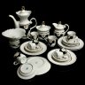 Купить Сервиз кофейный "Пегас" на 6 персон (21 предмет), фарфор, крытье, деколь, золочение, Сумский фарфоровый завод, СССР, 1974-1991 гг.